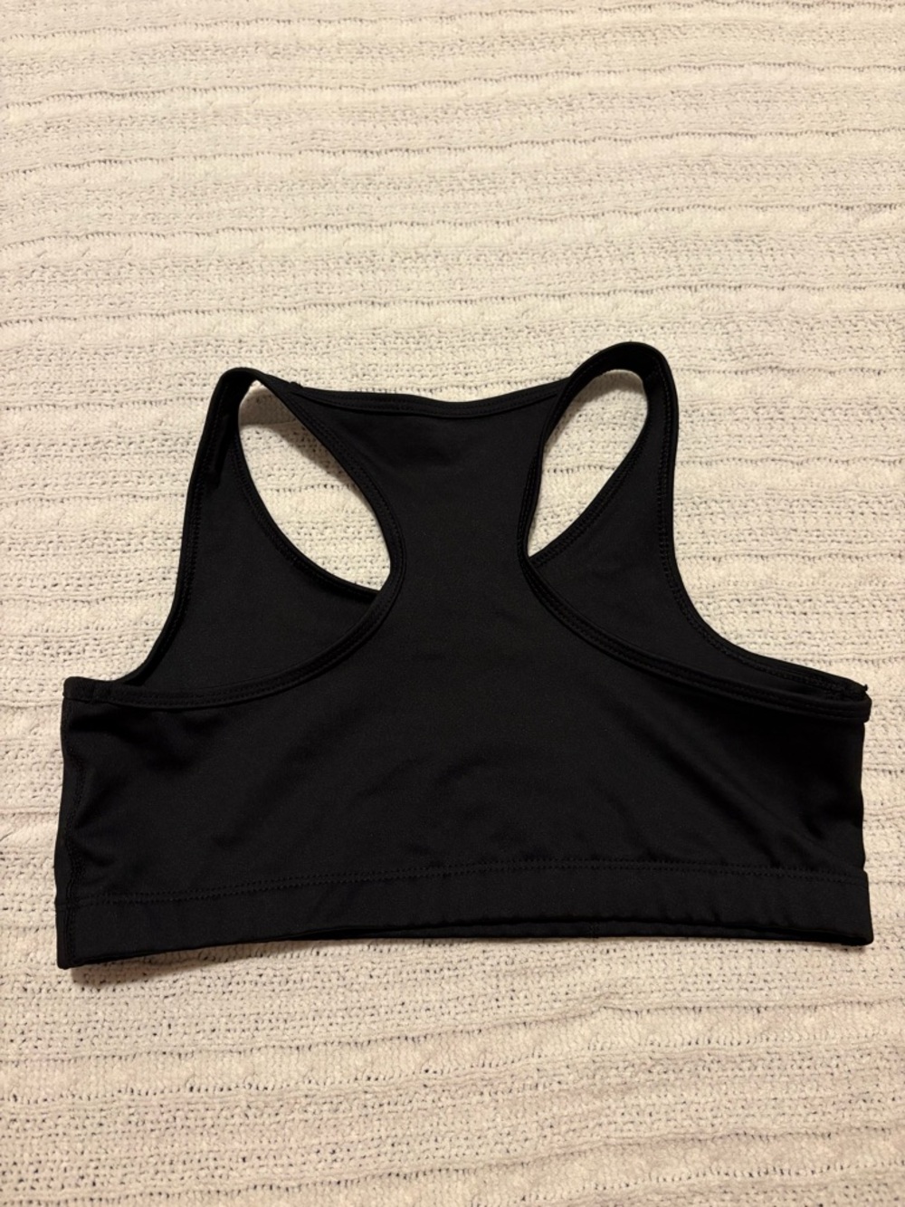 Black Youth Sports bra